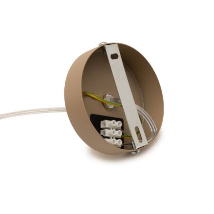 Brilagi - Кабель живлення PARTY 1xE27/60W/230V діам. 10 см бежевий