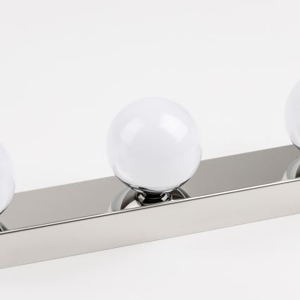 BRILAGI - НАБІР 2x LED Настінний світильник для ванної кімнати HOLLYWOOD 3xLED/3W/230V 39 cm IP44 блискучий хром