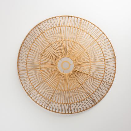 Brilagi - коричнева LED-підвісна люстра на тросі CERIA BOHO 1xE27/40W/230V, діаметр 70 см