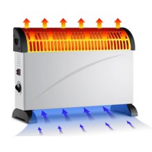Brilagi - Конвектор горячего воздуха 2000W/230V белый