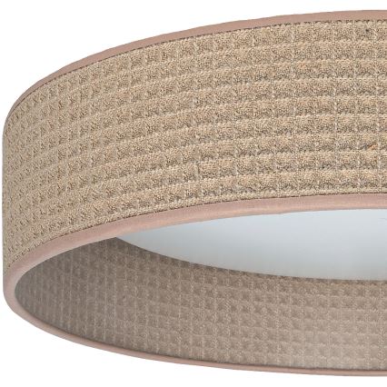 Brilagi - LED диммируемый потолочный светильник VELVET SMARTIX STARS LED/36W/230V 3000-6000K, диаметр 55 см, бежевый, Wi-Fi (Tuya Beacon) + пульт дистанционного управления