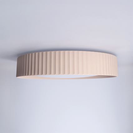 Brilagi - LED-потолочный светильник с функцией диммирования LUCIA LED/48 Вт/230 В 3000-6500 К, диаметр 41 см, бежевый + пульт дистанционного управления