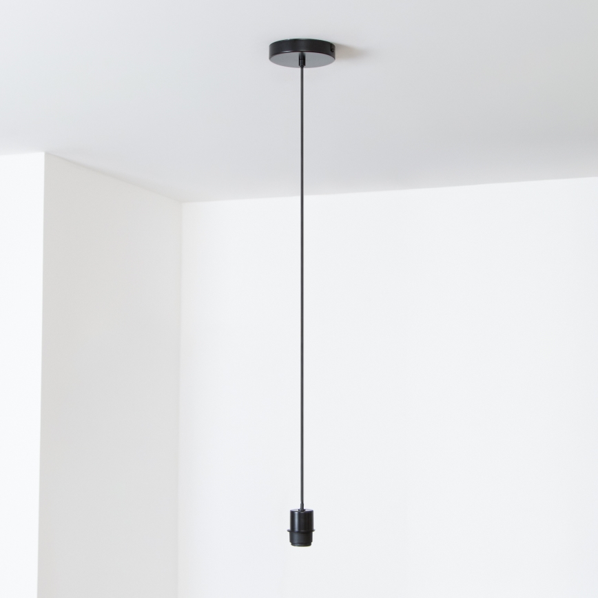 Brilagi — светодиодная люстра на тросе CERIA BOHO, 1×E27/40W/230V, диаметр 70 см, коричневая
