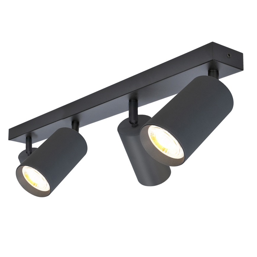 Brilagi - LED RGBW точковий світильник SELE з можливістю затемнення 4xGU10/4,8W/230V 3000K антрацит + пульт дистанційного керування