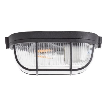 Брілянт - Стельовий світильник БОББІ 1хЕ27/40Вт/230В чорний