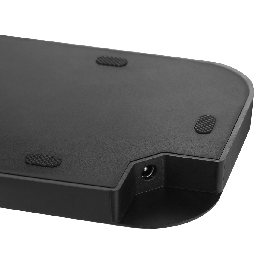 Brilliant - Беспроводное зарядное устройство 15 Вт/230 В чёрное