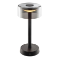 Brilliant - диммируемая аккумуляторная LED сенсорная уличная настольная лампа RAZOR LED/2,5W/5V 2700K 2600 mAh IP44 черная