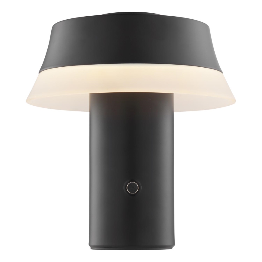 Brilliant - диммируемая аккумуляторная сенсорная настольная лампа KINICH LED/2,5W/5V 2700K 2600 mAh чёрная