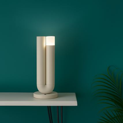 Brilliant - LED диммируемая аккумуляторная сенсорная уличная настольная лампа SAYU LED/2,5W/5V 2700K 2600 mAh IP44 серый