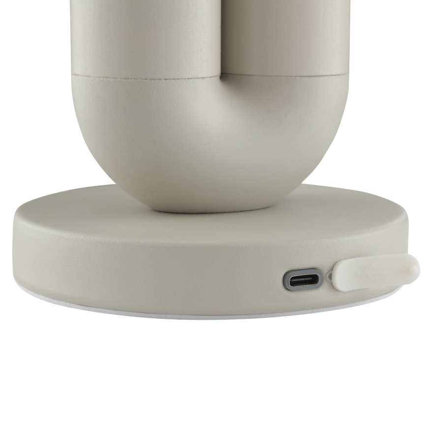 Brilliant - LED диммируемая аккумуляторная сенсорная уличная настольная лампа SAYU LED/2,5W/5V 2700K 2600 mAh IP44 серый