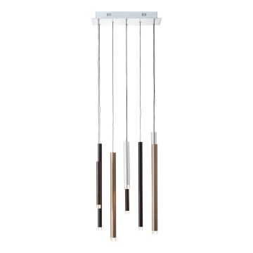 Brilliant - диммируемая LED-люстра на тросе CEMBALO LED/32W/230V матовый хром/черный/коричневый