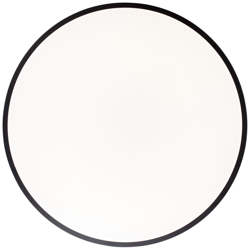 Brilliant - Диммируемый светодиодный потолочный светильник SLIMLINE LED/60W/230V 3000-6500K диаметр 49 см черный + пульт дистанционного управления