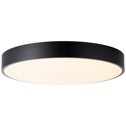 Brilliant - Диммируемый светодиодный потолочный светильник SLIMLINE LED/60W/230V 3000-6500K диаметр 49 см черный + пульт дистанционного управления