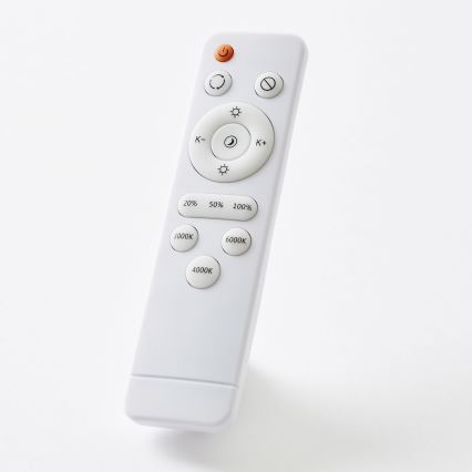 Brilliant - Диммируемый светодиодный потолочный светильник SLIMLINE LED/60W/230V 3000-6500K диаметр 49 см черный + пульт дистанционного управления
