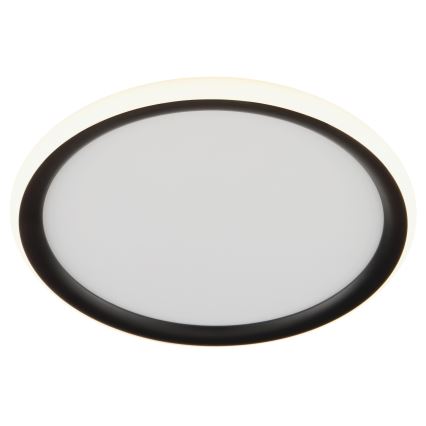 Brilliant - диммируемый потолочный светильник CARLOZ LED/16W/230V Ø 30 см, белый/чёрный