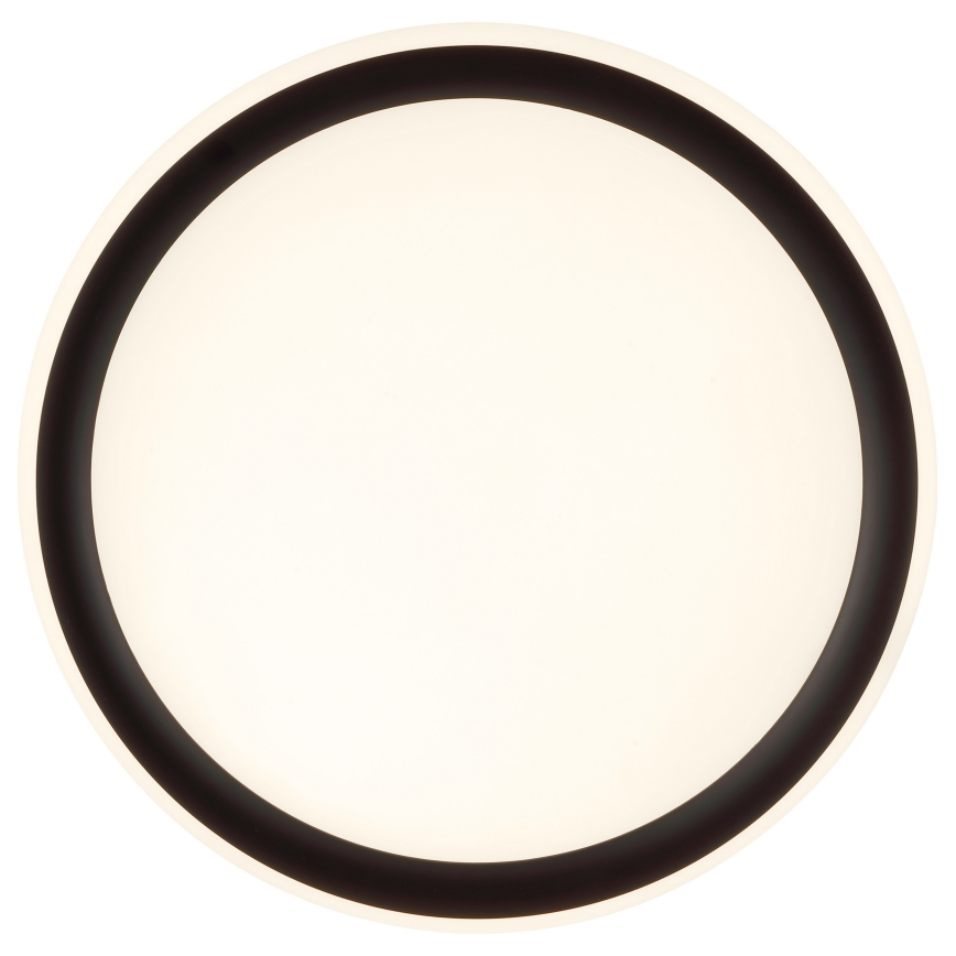 Brilliant - диммируемый потолочный светильник CARLOZ LED/16W/230V Ø 30 см, белый/чёрный