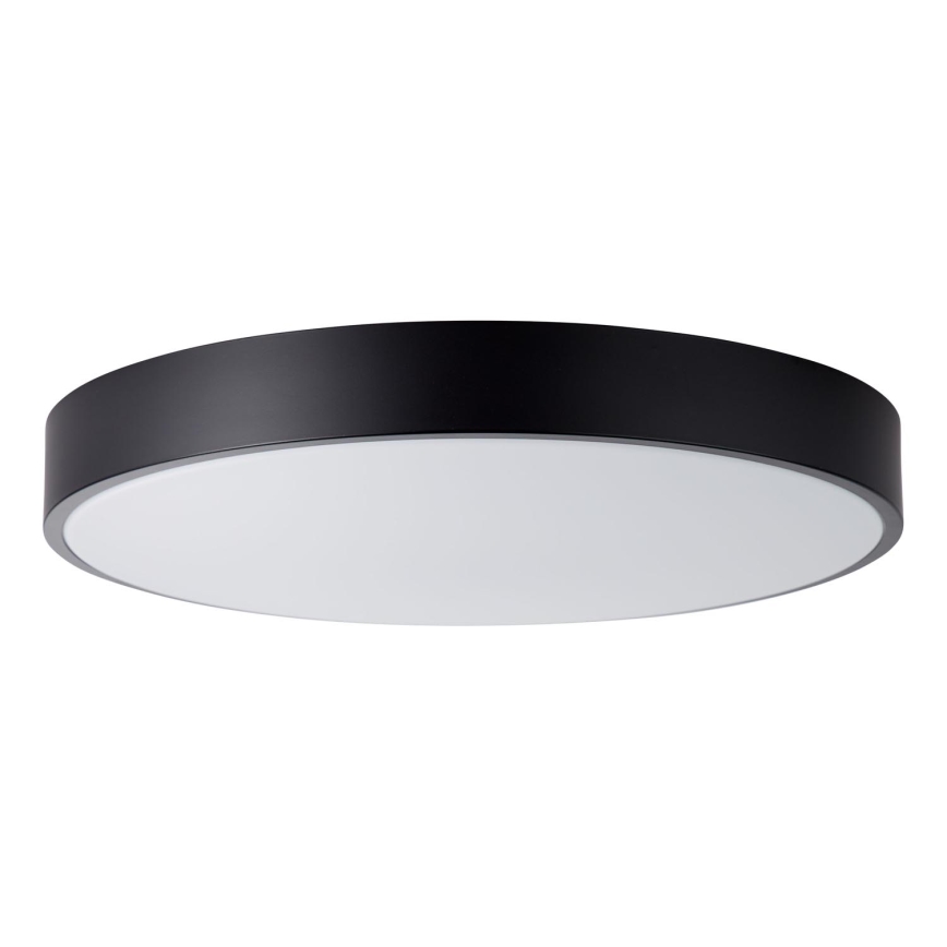 Brilliant - Диммируемый светодиодный потолочный светильник SLIMLINE LED/60W/230V 3000-6500K диаметр 49 см черный + пульт дистанционного управления