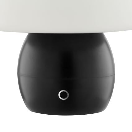 Brilliant - LED диммируемая аккумуляторная сенсорная настольная лампа DUPIS LED/2W/5V 2700K 1800 mAh чёрная