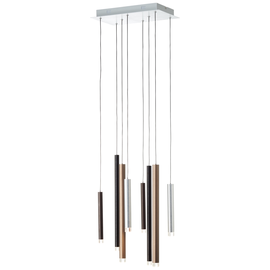 Brilliant - диммируемая LED-люстра на тросе CEMBALO LED/32W/230V матовый хром/черный/коричневый