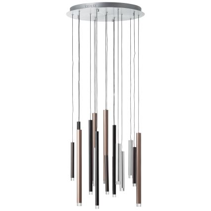 Brilliant - диммируемая LED-люстра на тросе CEMBALO LED/70W/230V матовый хром/черный/коричневый