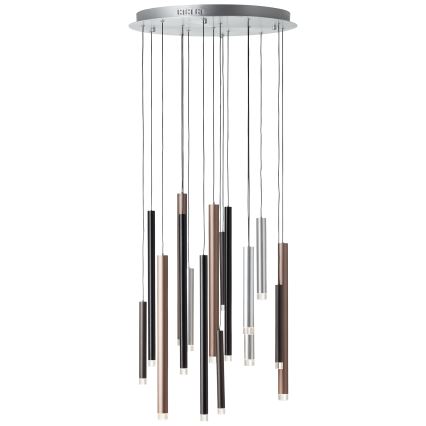 Brilliant - диммируемая LED-люстра на тросе CEMBALO LED/70W/230V матовый хром/черный/коричневый