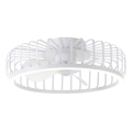 Brilliant - LED Диммируемый потолочный светильник с вентилятором CAPO LED/36W/230V 2700-6500K Ø 48 см белый + пульт дистанционного управления