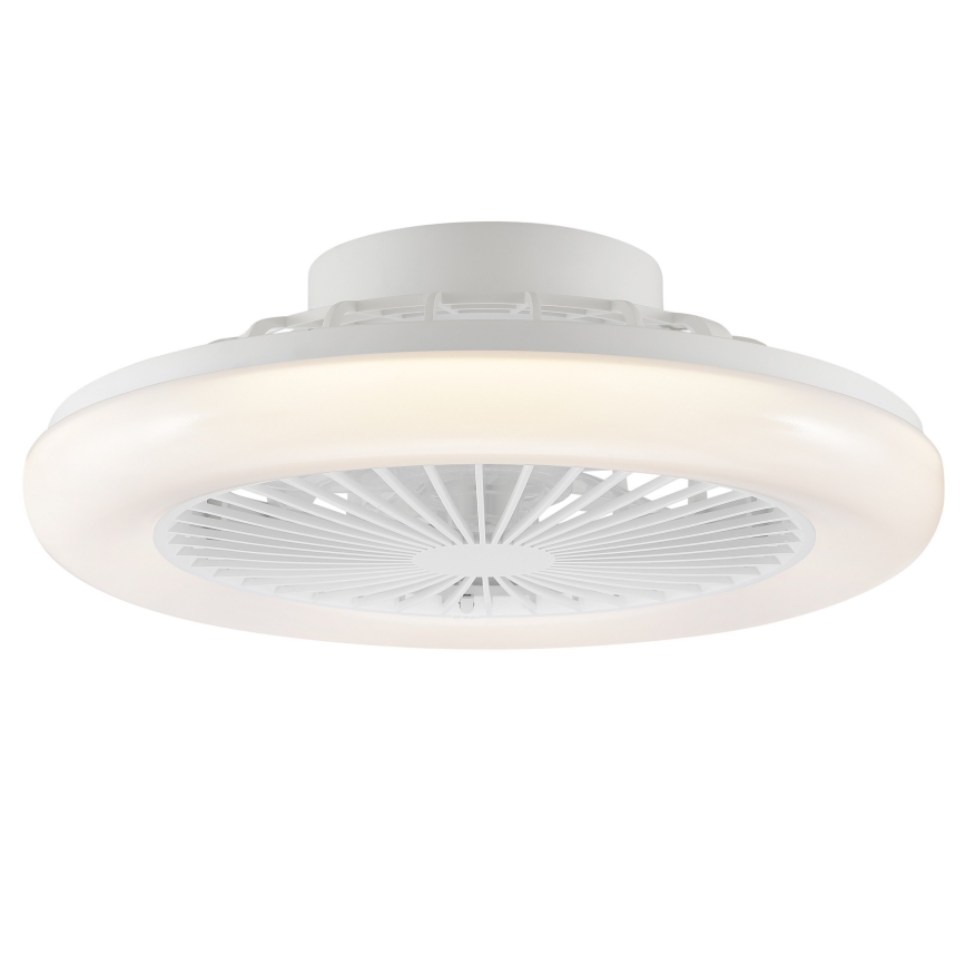Brilliant - Диммируемый LED потолочный светильник с вентилятором MONTERO LED/20W/230V 2700-6500K, диаметр 42 см, белый + пульт дистанционного управления