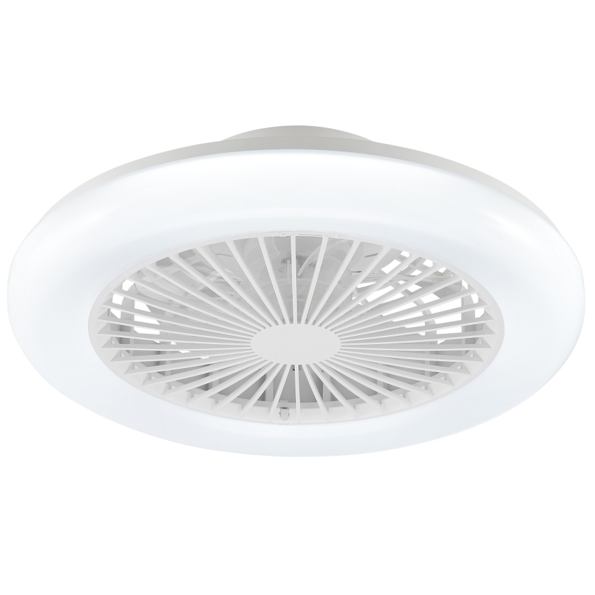 Brilliant - Диммируемый LED потолочный светильник с вентилятором MONTERO LED/20W/230V 2700-6500K, диаметр 42 см, белый + пульт дистанционного управления