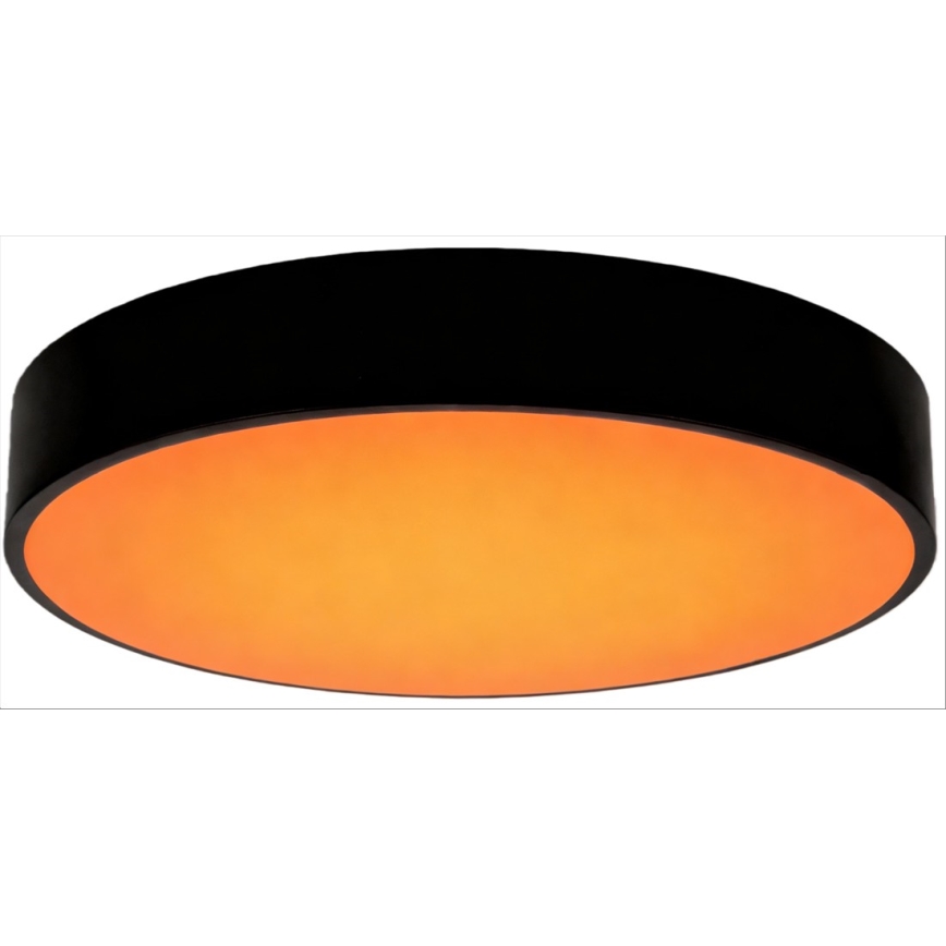 Brilliant - диммируемый потолочный светильник SLIMLINE LED/50W/230V 1800-6500K диаметр 49 см черный + пульт дистанционного управления