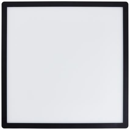 Brilliant - диммируемый LED потолочный светильник SORELL LED/24/230V 3000-6500K 42x42 см черный + пульт дистанционного управления
