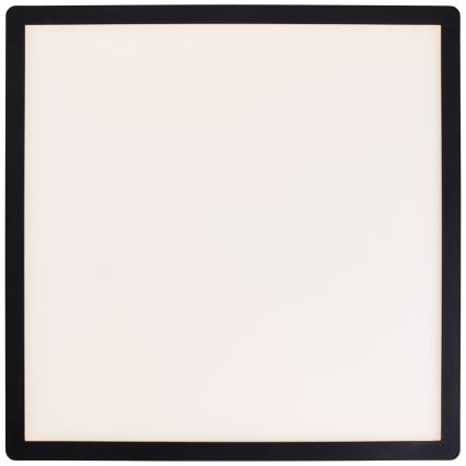 Brilliant - диммируемый LED потолочный светильник SORELL LED/24/230V 3000-6500K 42x42 см черный + пульт дистанционного управления