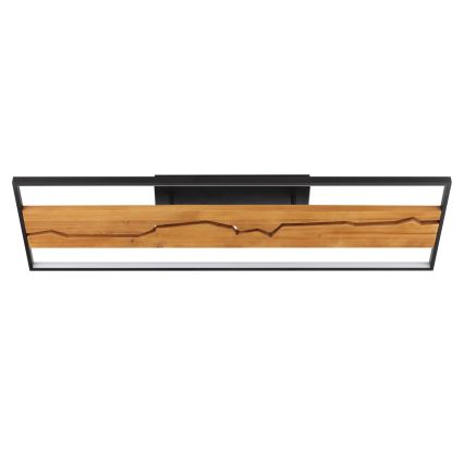 Brilliant - диммируемый потолочный светильник THUNDER LED/42W/230V, сосна