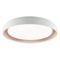 Brilliant - LED диммируемый потолочный светильник WALDO LED/36W/230V 3000-6500K диам. 48,5 см белый/розовое золото + пульт дистанционного управления
