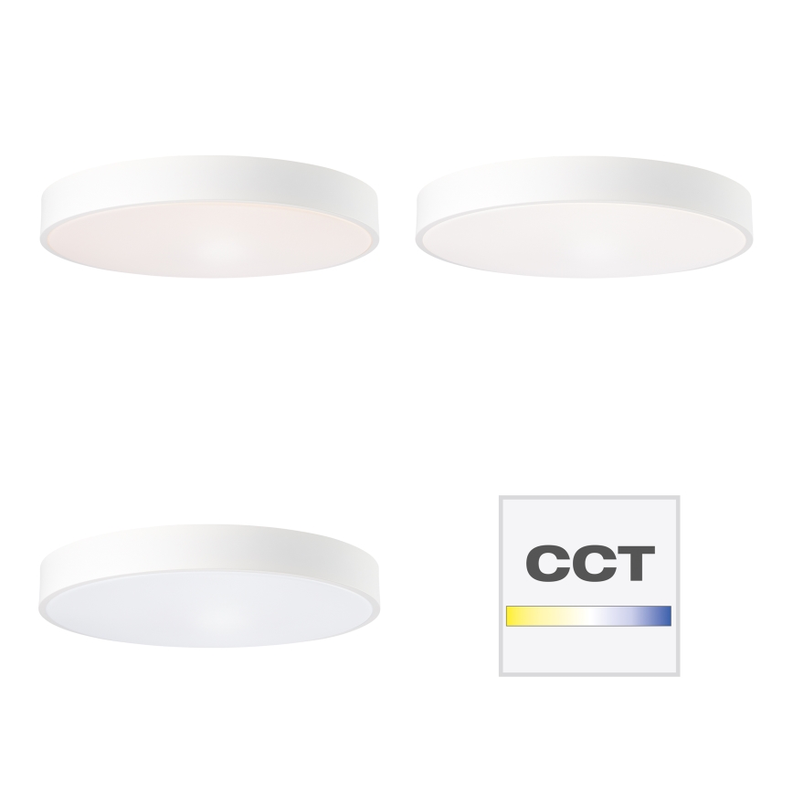 Brilliant - LED диммируемый потолочный светильник SLIMLINE LED/60W/230V 3000-6500K, диаметр 49 см, белый + пульт дистанционного управления