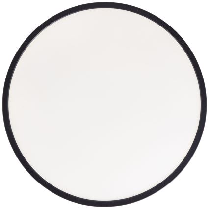 Brilliant - димований LED стельовий світильник для ванної BRENNAN LED/35W/230V, діаметр 54 cm, IP44, чорний