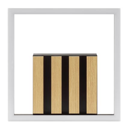 Brilliant - LED димований стельовий світильник CALMA LED/15W/230V чорний