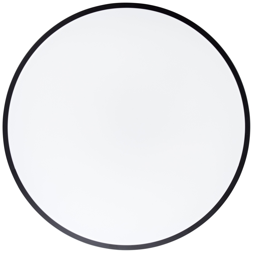 Brilliant - димований LED-стельовий світильник SLIMLINE LED/60W/230V 3000-6500K діаметр 49 см чорний + пульт дистанційного керування