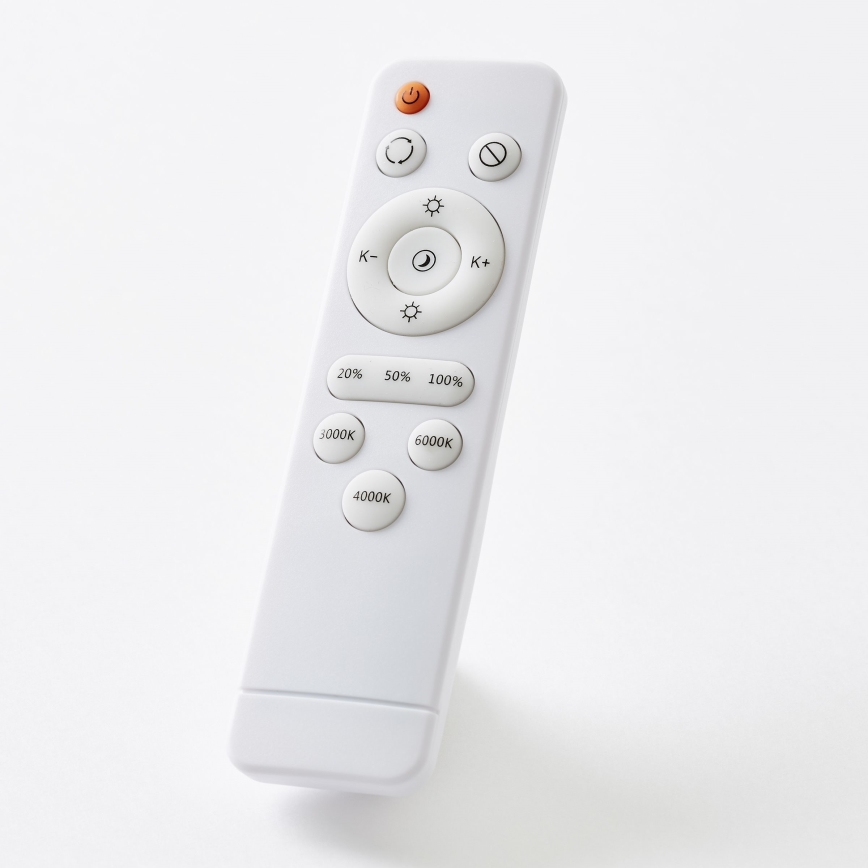 Brilliant - димований LED-стельовий світильник SLIMLINE LED/60W/230V 3000-6500K діаметр 49 см чорний + пульт дистанційного керування