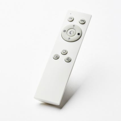 Brilliant - світлодіодний стельовий світильник SORELL LED/24/230V 3000-6500K, діам. 42 см, білий, з регулюванням яскравості + пульт дистанційного керування