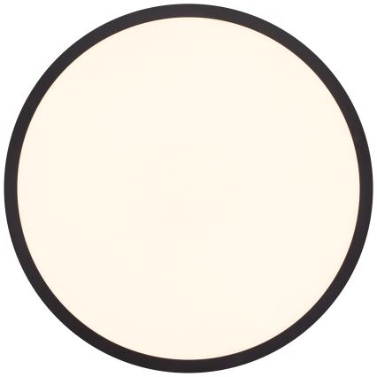 Brilliant - LED затемнюваний стельовий світильник TUCO LED/33W/230V 3000-6500K діаметр 50 см чорний + пульт дистанційного керування