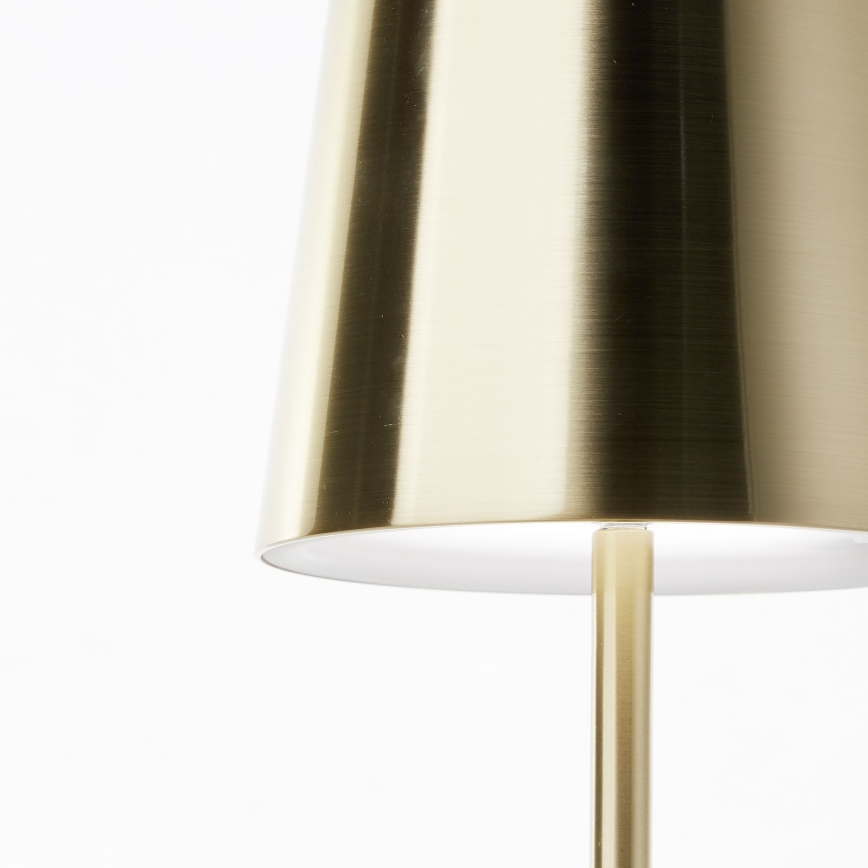 Brilliant - Світлодіодний димований сенсорний вуличний світильник XAANA LED/4W/5V 3000/4000/6500K 2600 mAh IP44 золотистий