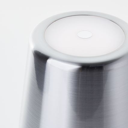 Brilliant - Світлодіодний димований сенсорний вуличний світильник XAANA LED/4W/5V 3000/4000/6500K 2600 mAh IP44 глянцевий хром