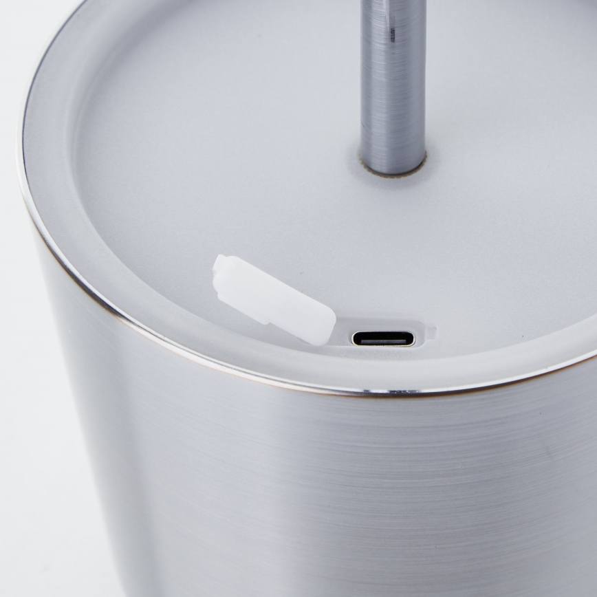 Brilliant - Світлодіодний димований сенсорний вуличний світильник XAANA LED/4W/5V 3000/4000/6500K 2600 mAh IP44 глянцевий хром