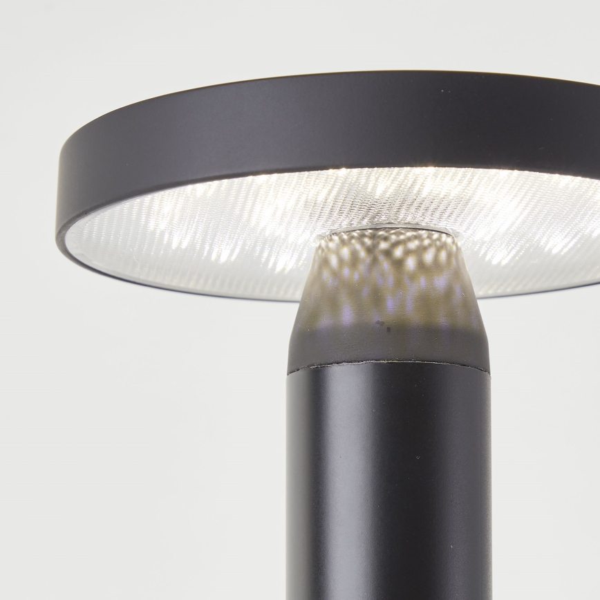 Brilliant - LED На сонячній батареї з регулюванням яскравості сенсорна лампа MAGUA LED/2W/3,7V IP44 чорний
