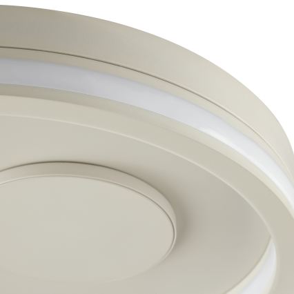 Brilliant - LED потолочный светильник REVOLA LED/33W/230V 3000/4000/6500K диаметр 40 cm бежевый