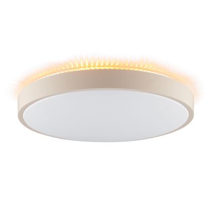 Brilliant - LED потолочный светильник SOLISTRA LED/24W/230V диаметр 44,5 см бежевый