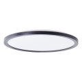 Brilliant - LED-потолочный светильник MILTON LED/18W/230V, диаметр 29,3 см, чёрный