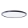Brilliant - LED-потолочный светильник MILTON LED/18W/230V, диаметр 29,3 см, чёрный