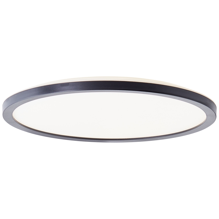 Brilliant - LED-потолочный светильник MILTON LED/18W/230V, диаметр 29,3 см, чёрный