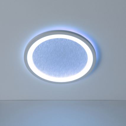 Brilliant - Стельовий RGBW-світильник з регулюванням яскравості TANIDA LED/22W/230V 3000-6500K+ пульт дистанційного керування